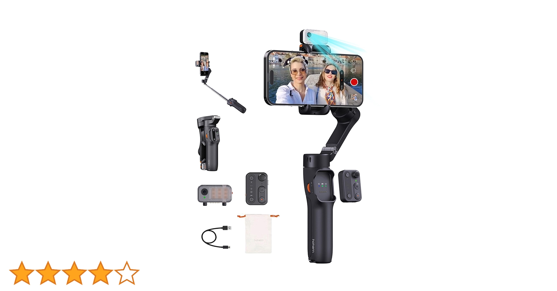 いちまちこさま専用】hohem V3 スマホジンバル Amazon.co.jp: hohem V3